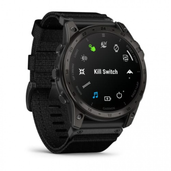 Garmin TACTIX 7 AMOLED edition, черный нейлоновый ремешок.